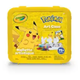 Staples Crayola Pokemon Art Case offer