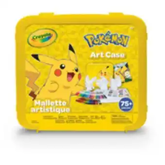 Staples Crayola Pokemon Art Case offer