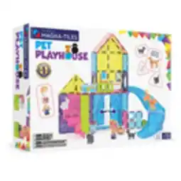 Staples Magna-Tiles Pet Playhouse 50-Piece Magnetic Construction Set offer