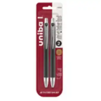 Staples uni-ball Jetstream retractable ballpoint pens, 2 pk offer