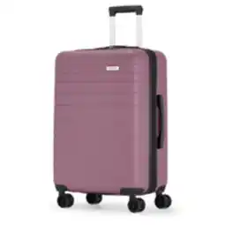 Staples Bondstreet Panoramic 26.5 ABS/PC Hardside Medium Check-in Luggage - Desert Grey offer