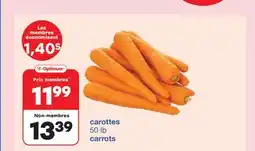 Wholesale Club Carottes offer