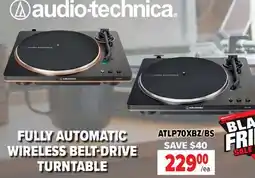 2001 Audio Video ATLP70XBZ Audio-technica FULLY AUTOMATIC WIRELESS BELT-DRIVE SALE TURNTABLE offer