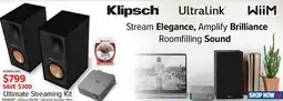 2001 Audio Video WIIMR60MK Klipsch Ultralink WiiM Stream offer