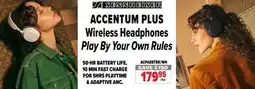 2001 Audio Video SENNHEISER ACCENTUM PLUS Wireless Headphones offer