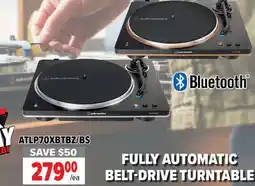 2001 Audio Video ATLP70XBTBZ AUDIO-TECHNICA FULLY AUTOMATIC BELT-DRIVE TURNTABLE offer