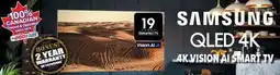 2001 Audio Video QN43Q7F SAMSUNG 43 QLED 4K VISION AI SMART TV offer