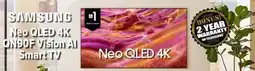 2001 Audio Video QN55QN90F SAMSUNG 55 Neo QLED 4K QN90F Vision AI Smart TV offer