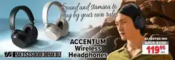 2001 Audio Video ACCENTUM Wireless Headphones offer