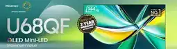 2001 Audio Video 55U68QF Hisense 55 LED Mini-LED offer