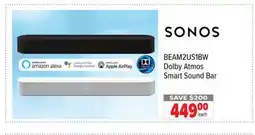2001 Audio Video Dolby Atmos Smart Sound Bar offer