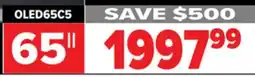 2001 Audio Video OLED65C5 LG 65 OLED TV offer