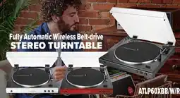 2001 Audio Video ATLP60XBB STEREO TURNTABLE offer
