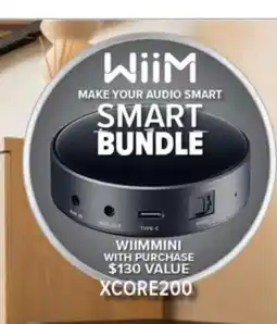 2001 Audio Video XCORE200 WiiM MAKE YOUR AUDIO SMART offer