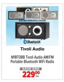 2001 Audio Video Tivoli Audio AM/FM Portable Bluetooth WiFi Radio offer