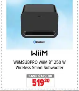 2001 Audio Video WiiMSUBPRO WiiM 8 250 W Wireless Smart Subwoofer offer