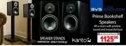2001 Audio Video KANTOST28 Prime Bookshelf Speakers offer