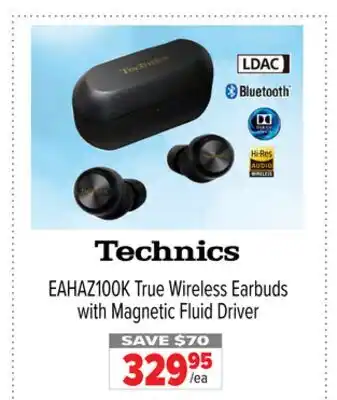 2001 Audio Video Technics True Wireless Earbuds with Magnetic Fluid Driver offer