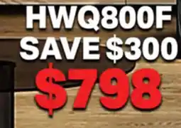 2001 Audio Video HWQ800F SAMSUNG SOUND BARS offer