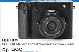 Vistek Fujifilm GFX100RF Medium Format Mirrorless Camera – Black offer