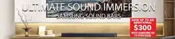 2001 Audio Video HWQ600F SAMSUNG SOUND BARS offer