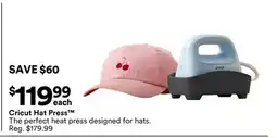 Michaels Cricut Hat Press offer