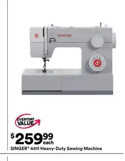 Michaels SINGer 4411 Heavy-Duty Sewing machine offer