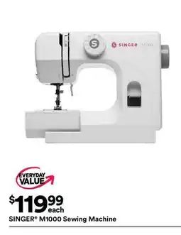 Michaels SINGer M1000 Sewing machine offer