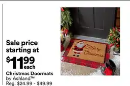 Michaels Christmas Doormats by Ashland offer