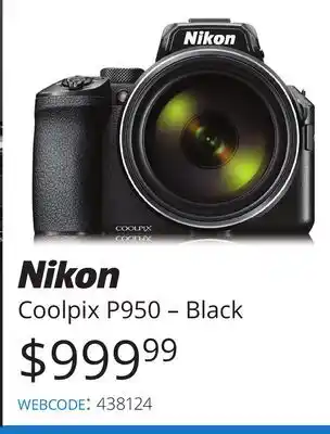 Vistek Nikon Coolpix P950-Black offer