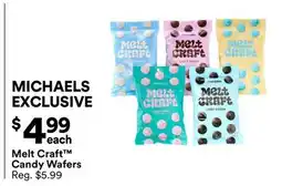 Michaels Melt Craft Candy Wafers offer