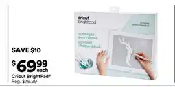 Michaels Cricut BrightPad offer