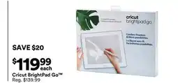 Michaels Cricut BrightPad Go offer