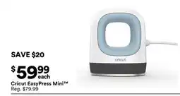 Michaels Cricut easyPress mini offer