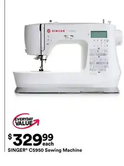 Michaels SINGer C5950 Sewing machine offer