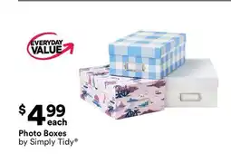 Michaels Photo Boxes by Simply Tidy offer
