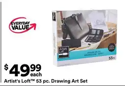 Michaels Artist's Loft 53 pc. Drawing Art Set offer