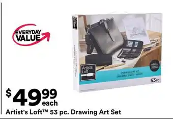 Michaels Artist's Loft 53 pc. Drawing Art Set offer