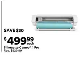 Michaels Silhouette Cameo 4 Pro offer
