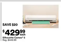 Michaels Silhouette Cameo 5 offer