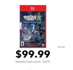 GameStop Pokemon ZA offer