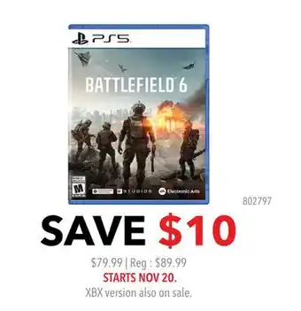 GameStop BATTLEFIELD 6 offer
