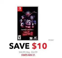 GameStop Five Nights at Freddy's - Help Wanted 2 offer