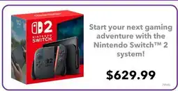 GameStop Nintendo Switch 2 system offer