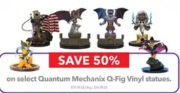 GameStop Quantum Mechanix Q-Fig Vinyl statues offer