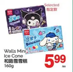 T&T Supermarket WALLS MINI ICE CONE, 160g offer