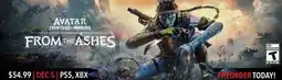 GameStop AVATAR FROM THE ASHES offer