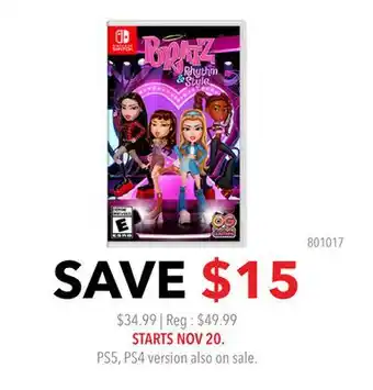 GameStop BRATZ offer