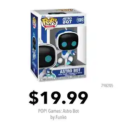 GameStop POP! Games: Astro Bot by Funko offer