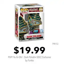 GameStop POP! Yu-Gi-Oh! : Dark Paladin SDCC Exclusive by Funko offer